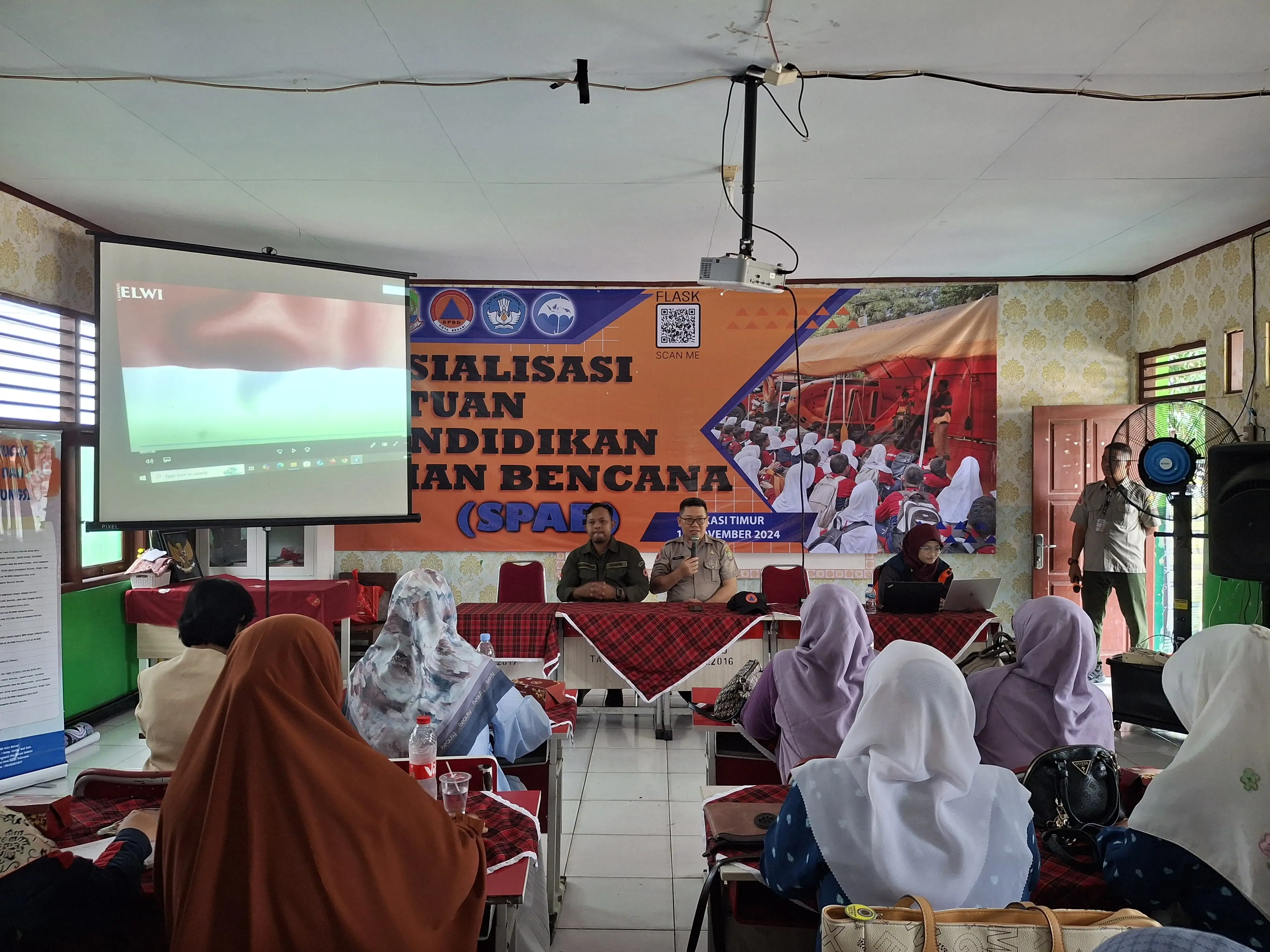 Pusdiklat BNPB Sosialisasikan Materi Satuan Pendidikan Aman Bencana Kepada 120 Tenaga Pendidik di Bekasi